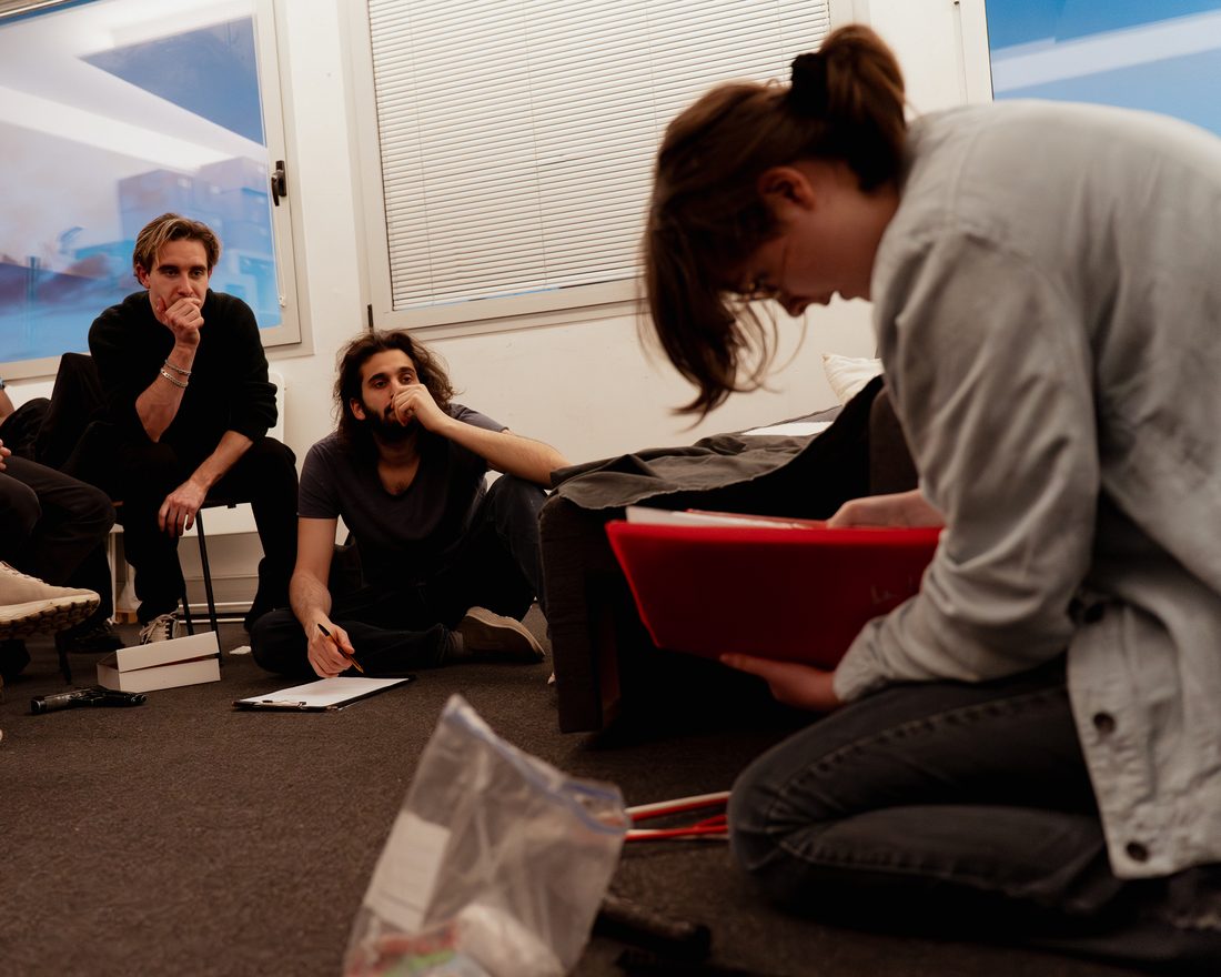 Atelier de travail de scène
