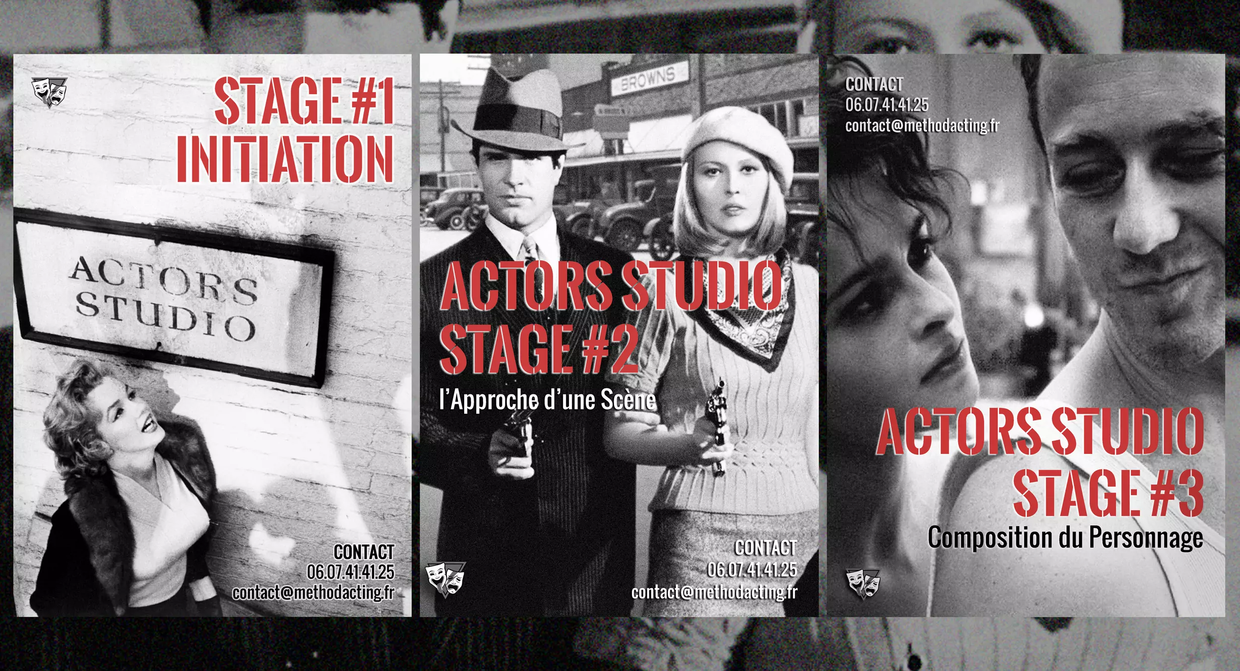 Stages Découverte Actors Studio