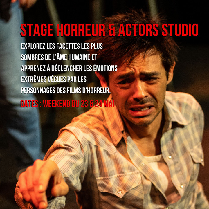 Stage Horreur Actors Studio