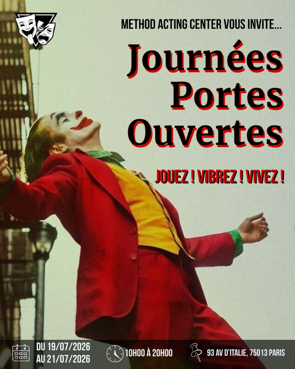 Journees Portes Ouvertes Acting Paris Gratuit