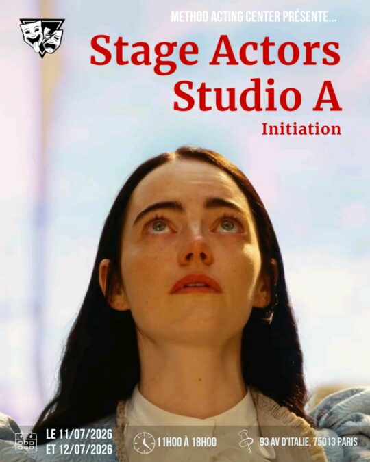 Stage Actors Studio Initiation Paris