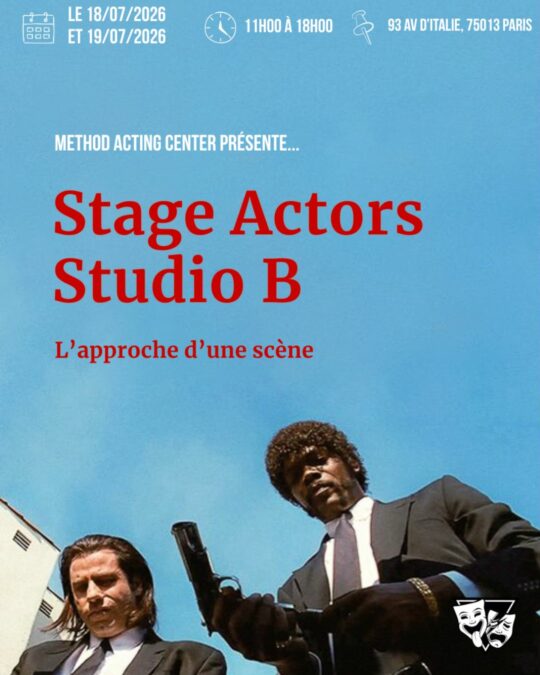 Stage Actors Studio Travail de Scene